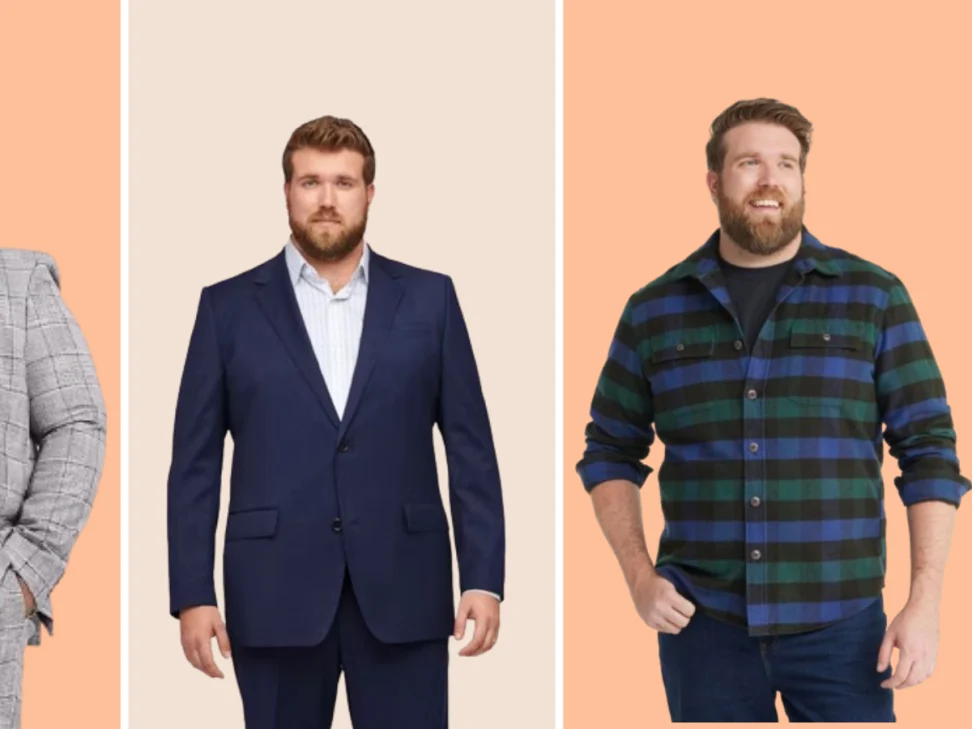 men's fashion for big guys